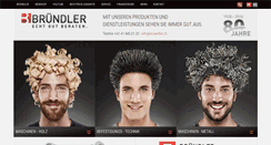 Desktop Screenshot of bruendler.ch